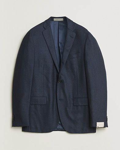Pre-owned Corneliani Wool & Cashmere Blazer Navy 50 – Azul