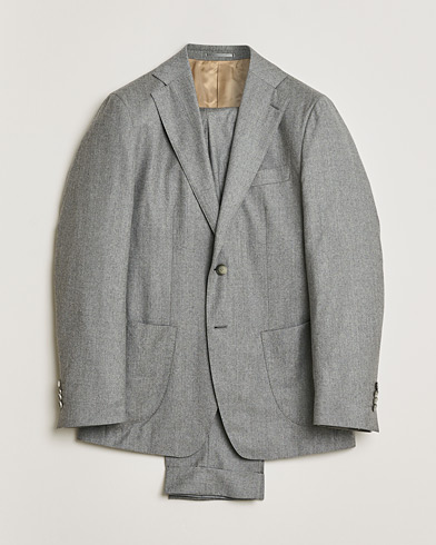 Pre-owned Rose & Born Flannel Wool Suit GRose & Born Flannel Wool Suit Grey 48ey 50 – Gris