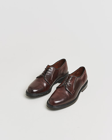 Pre-owned Allen Edmonds Leeds Shell Cordovan Derby Burgundy US8,5 - EU42 – Marrón