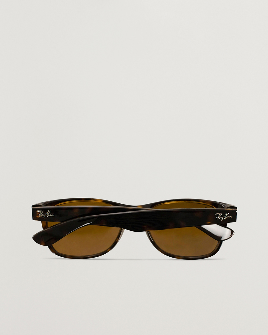 Hombres | Gafas de sol | Ray-Ban | New Wayfarer Sunglasses Light Havana/Crystal Brown