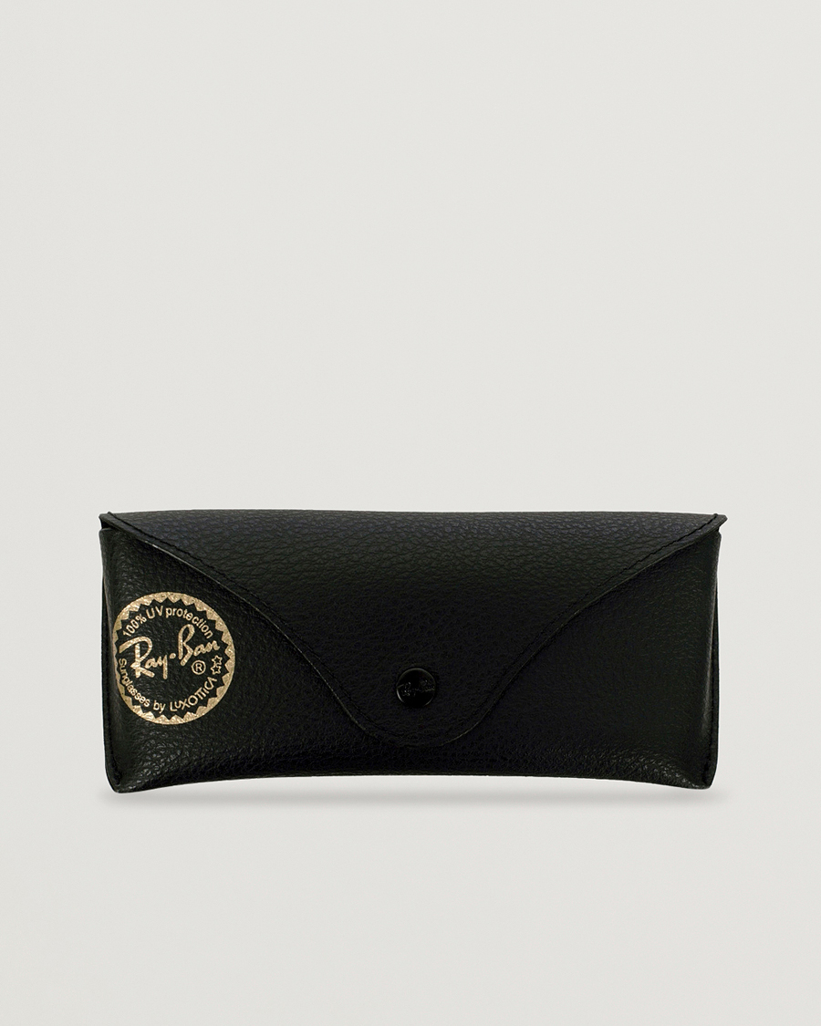 Hombres | Gafas de sol | Ray-Ban | Original Wayfarer Sunglasses Black/Crystal Green