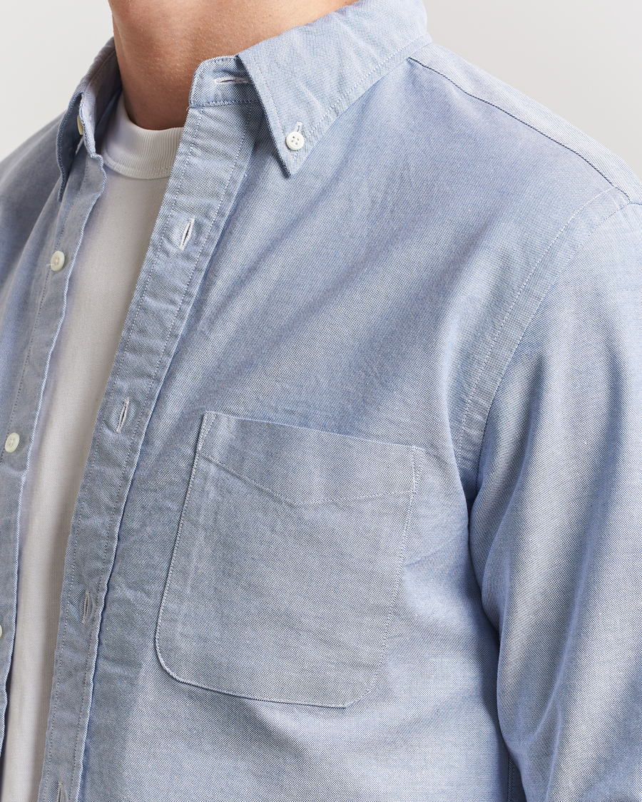 Hombres | Camisas | BEAMS PLUS | Oxford Button Down Shirt Light Blue