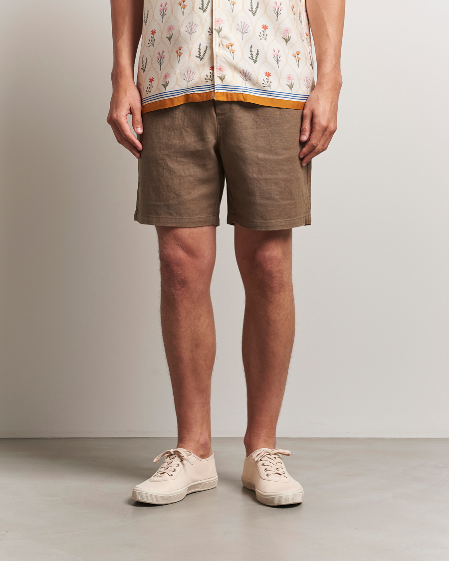 Hombres | Pantalones cortos | LES DEUX | Otto Linen Shorts Cub