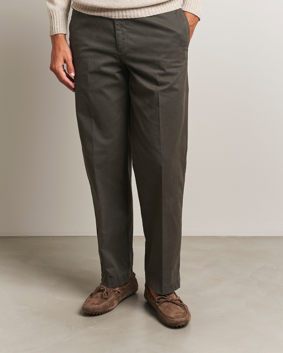 Hombres | Mocasines | Myrqvist | Tofta Car Shoe Taupe Suede