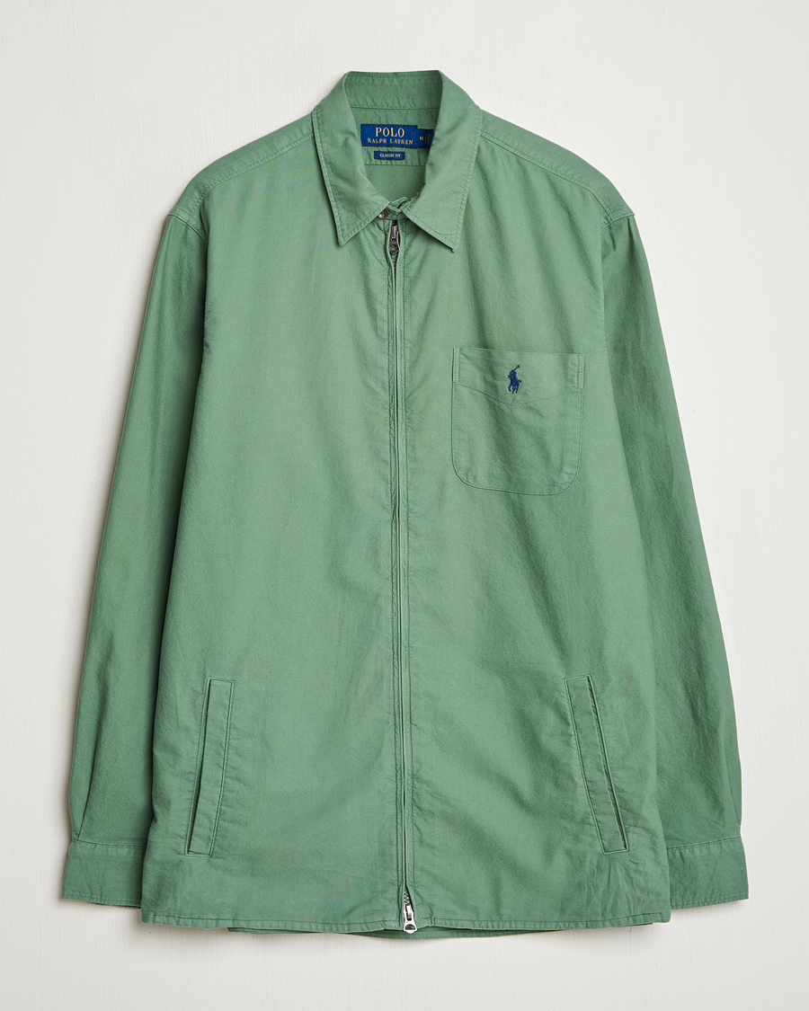 Hombres | Camisas | Polo Ralph Lauren | Garment Dyed Oxford Overshirt Fatigue