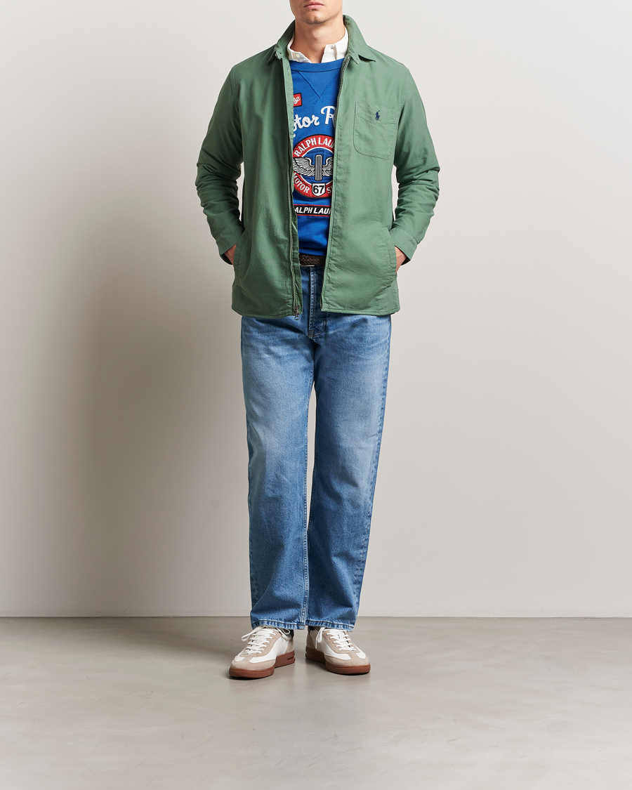 Hombres | Camisas | Polo Ralph Lauren | Garment Dyed Oxford Overshirt Fatigue