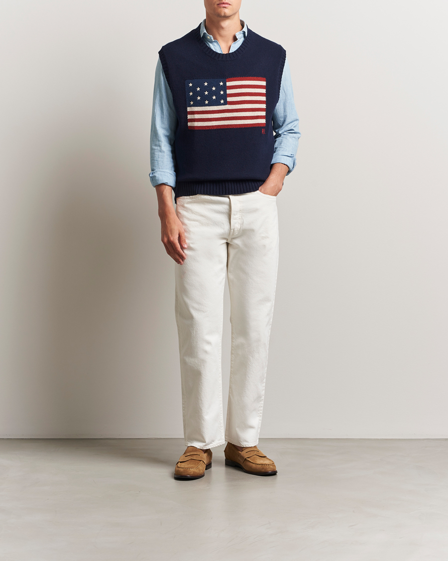 Hombres | Vaqueros | Polo Ralph Lauren | Stanford Heritage Straight Fit Jeans Matheo White