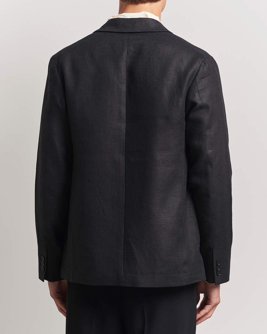Hombres | Blazers | NN07 | Timo Linen Blazer Black