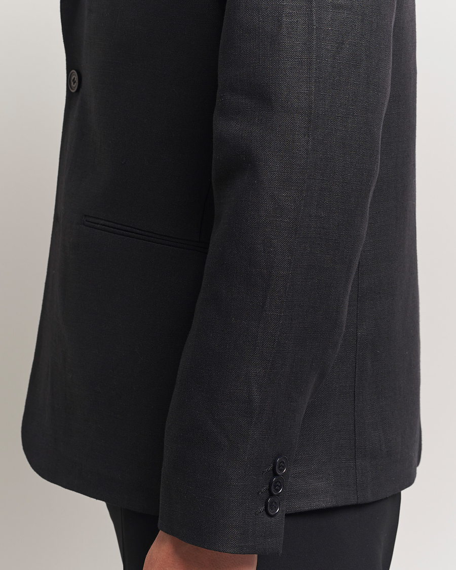 Hombres | Blazers | NN07 | Timo Linen Blazer Black