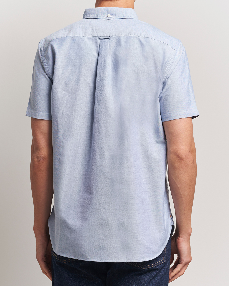 Hombres | Camisas | BEAMS PLUS | Short Sleeve Oxford Shirt Light Blue