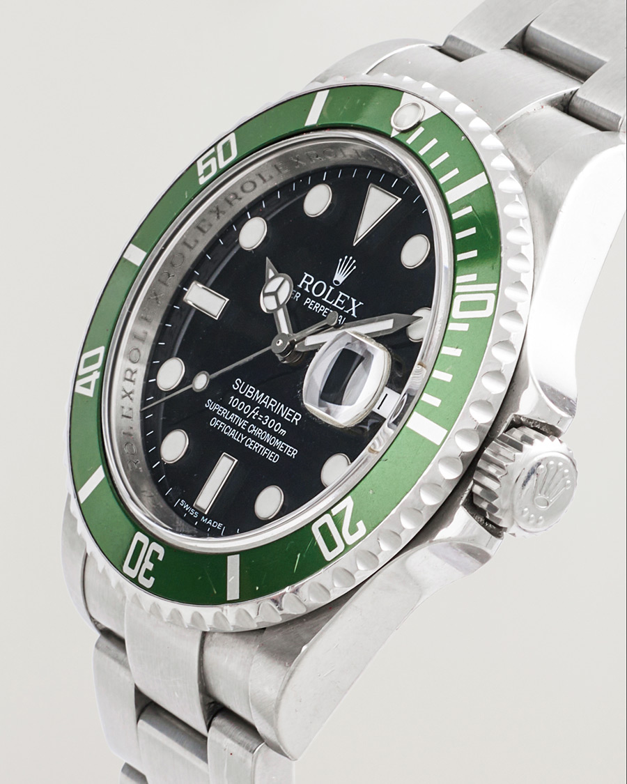 Hombres | Pre-Owned & Vintage Watches | Rolex Pre-Owned | Submariner Kermit