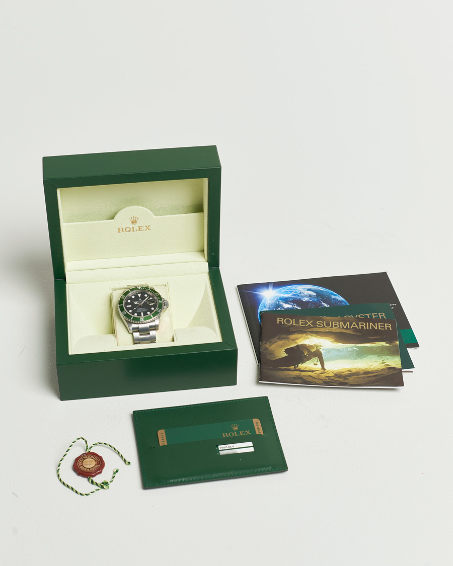 Hombres | Pre-Owned & Vintage Watches | Rolex Pre-Owned | Submariner Kermit