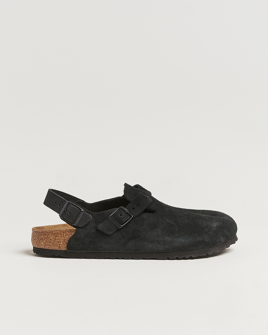 Hombres | Sandalias y chanclas | BIRKENSTOCK | Tokio Classic Footbed Black Suede