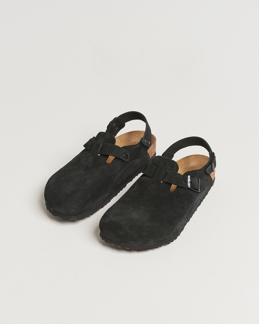 Hombres | Sandalias y chanclas | BIRKENSTOCK | Tokio Classic Footbed Black Suede