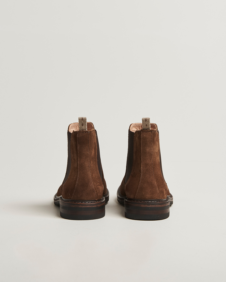 Hombres | Botas | Astorflex | Bitflex Dainite Chelsea Boot Dark Khaki Suede