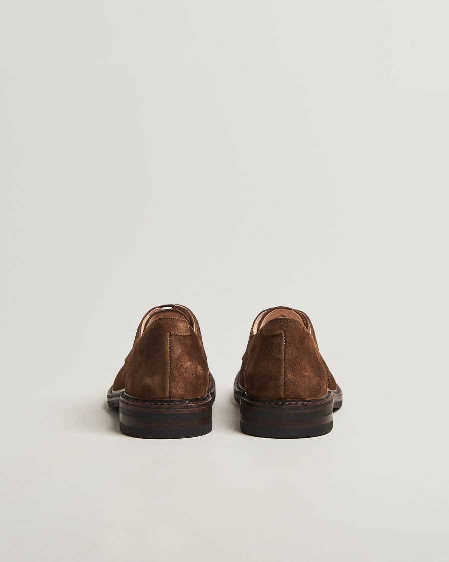 Hombres | Zapatos derby | Astorflex | Carlflex Moc Toe Dark Khaki Suede