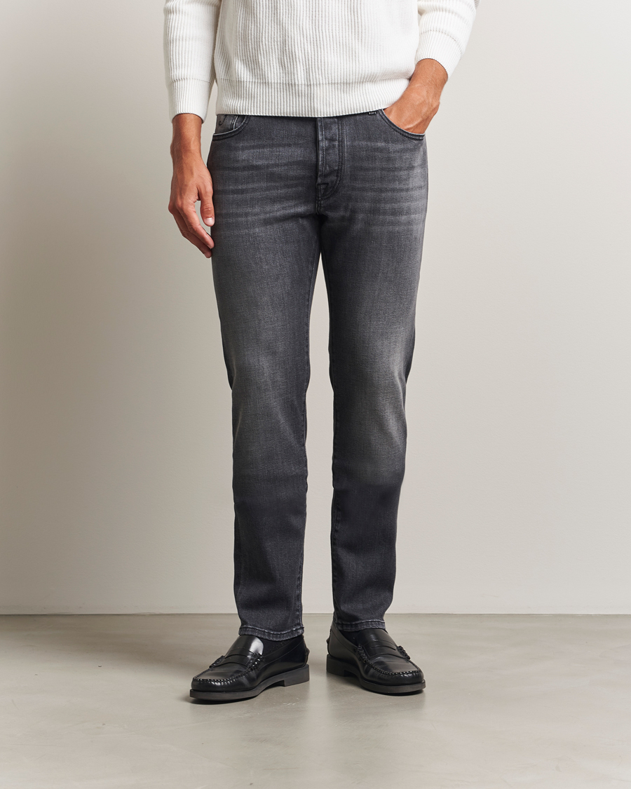 Hombres | Vaqueros | Jacob Cohën | Bard Slim Fit Stretch Jeans Grey