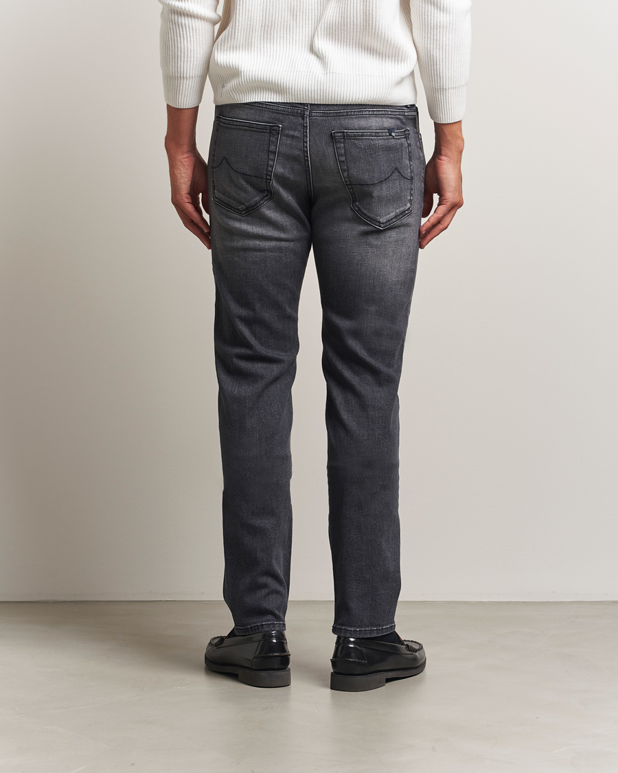 Hombres | Vaqueros | Jacob Cohën | Bard Slim Fit Stretch Jeans Grey