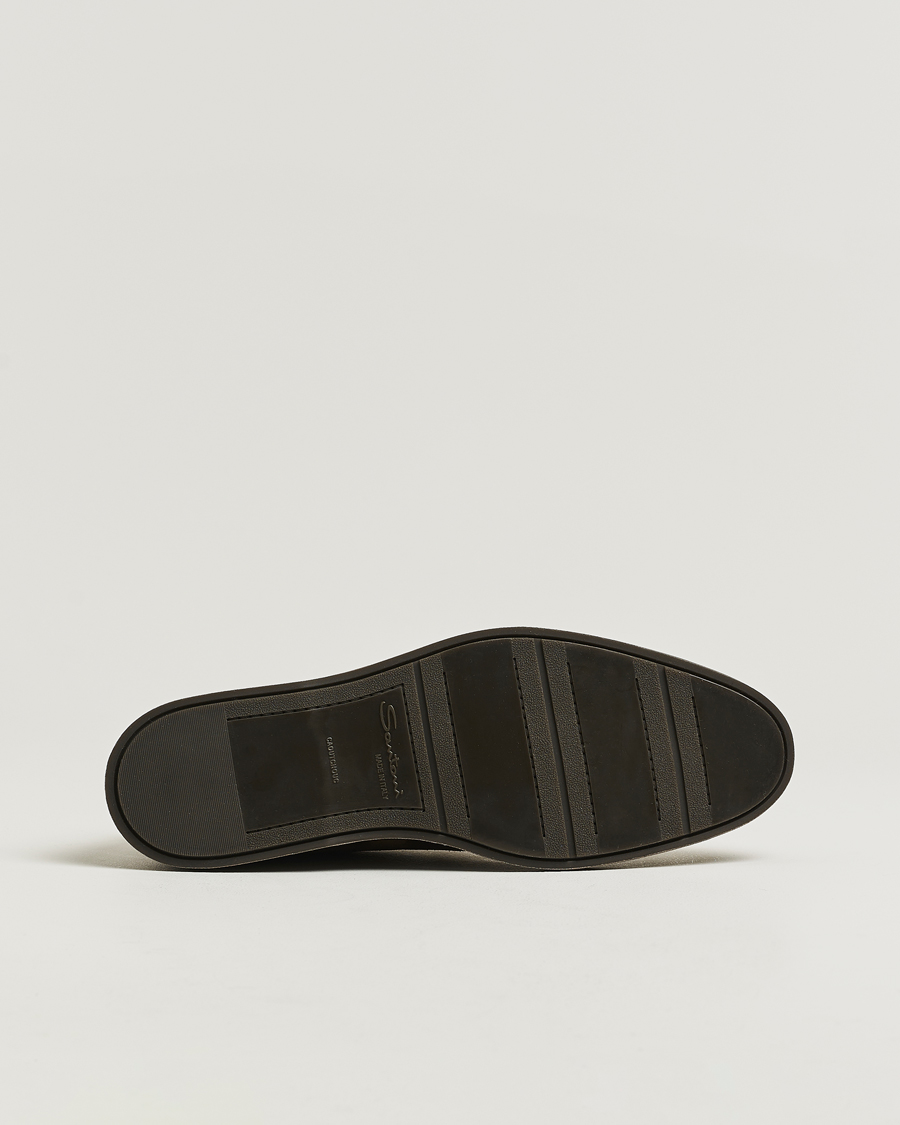 Hombres | Botas | Santoni | Detroit Chukka Boots Dark Brown Suede