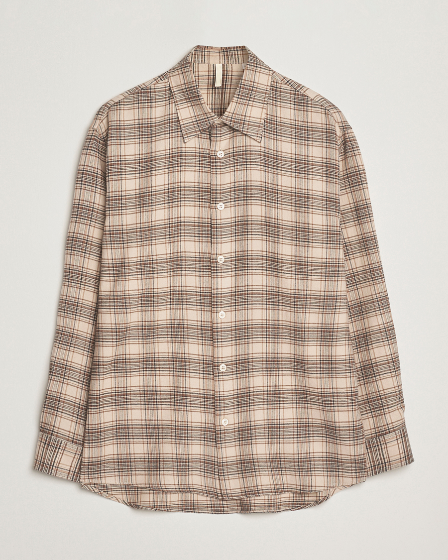 Hombres | Camisas | Sunflower | Studio Shirt Beige Check