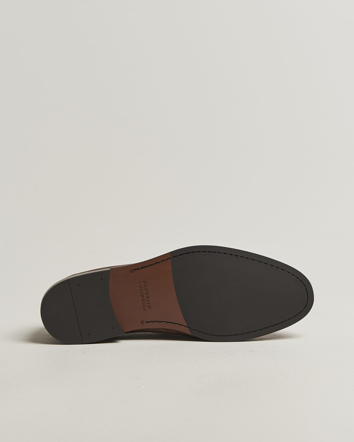 Hombres | Mocasines | Brunello Cucinelli | Penny Loafers Brown Suede