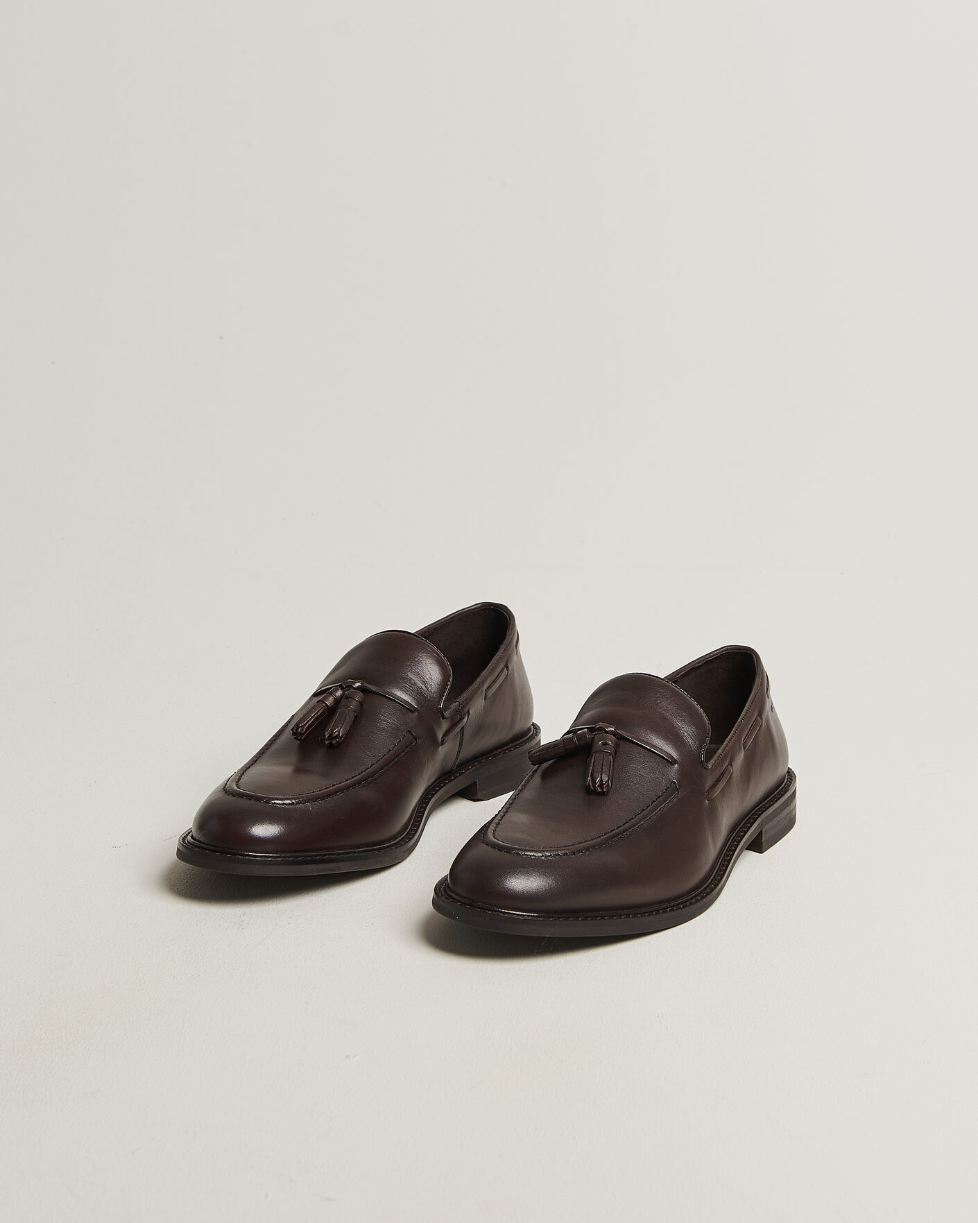 Hombres | Mocasines | Gant | Lozham Leather Tassle Loafer Dark Brown