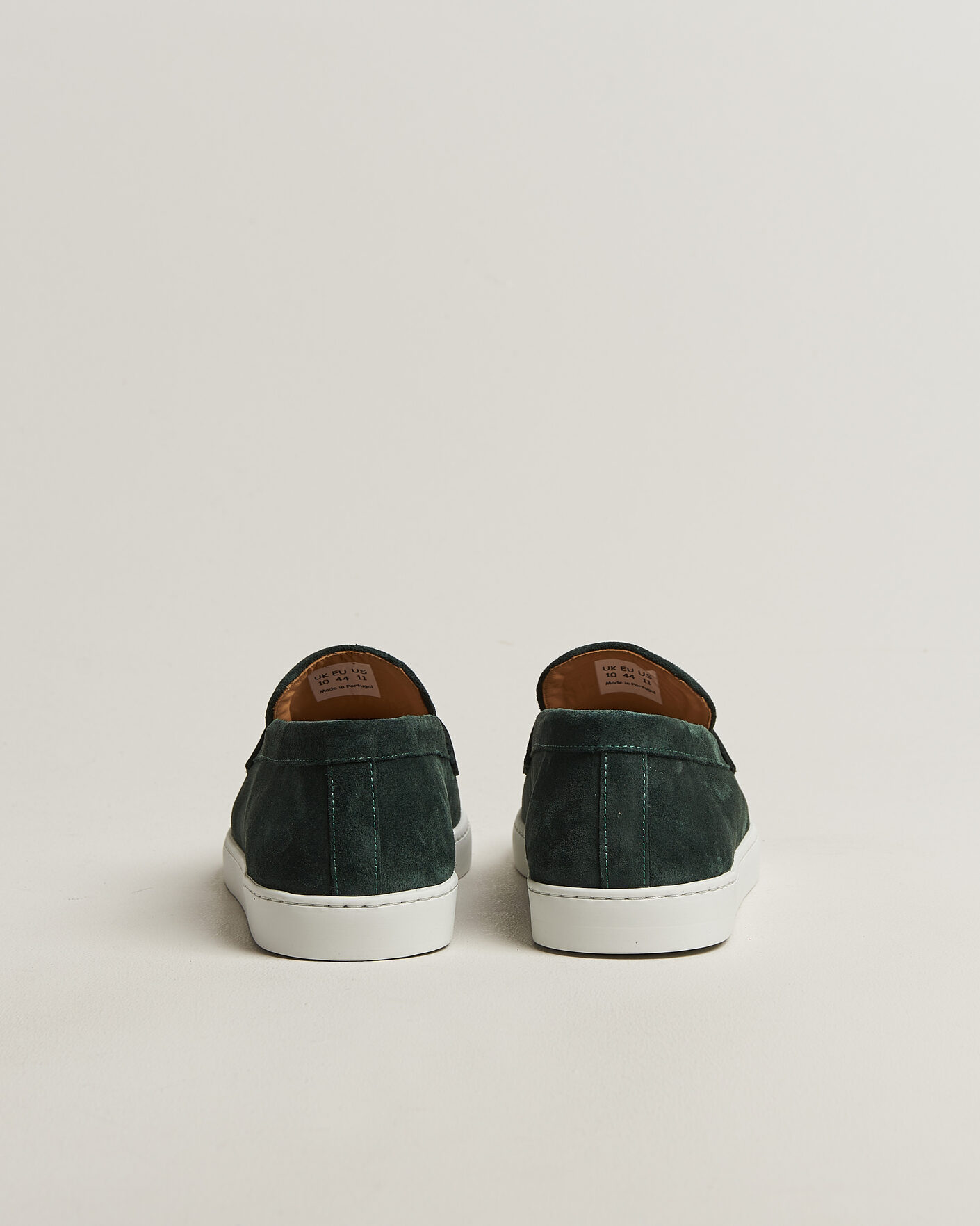 Hombres | Mocasines | Fliteless | Suede Penny Sneaker Green