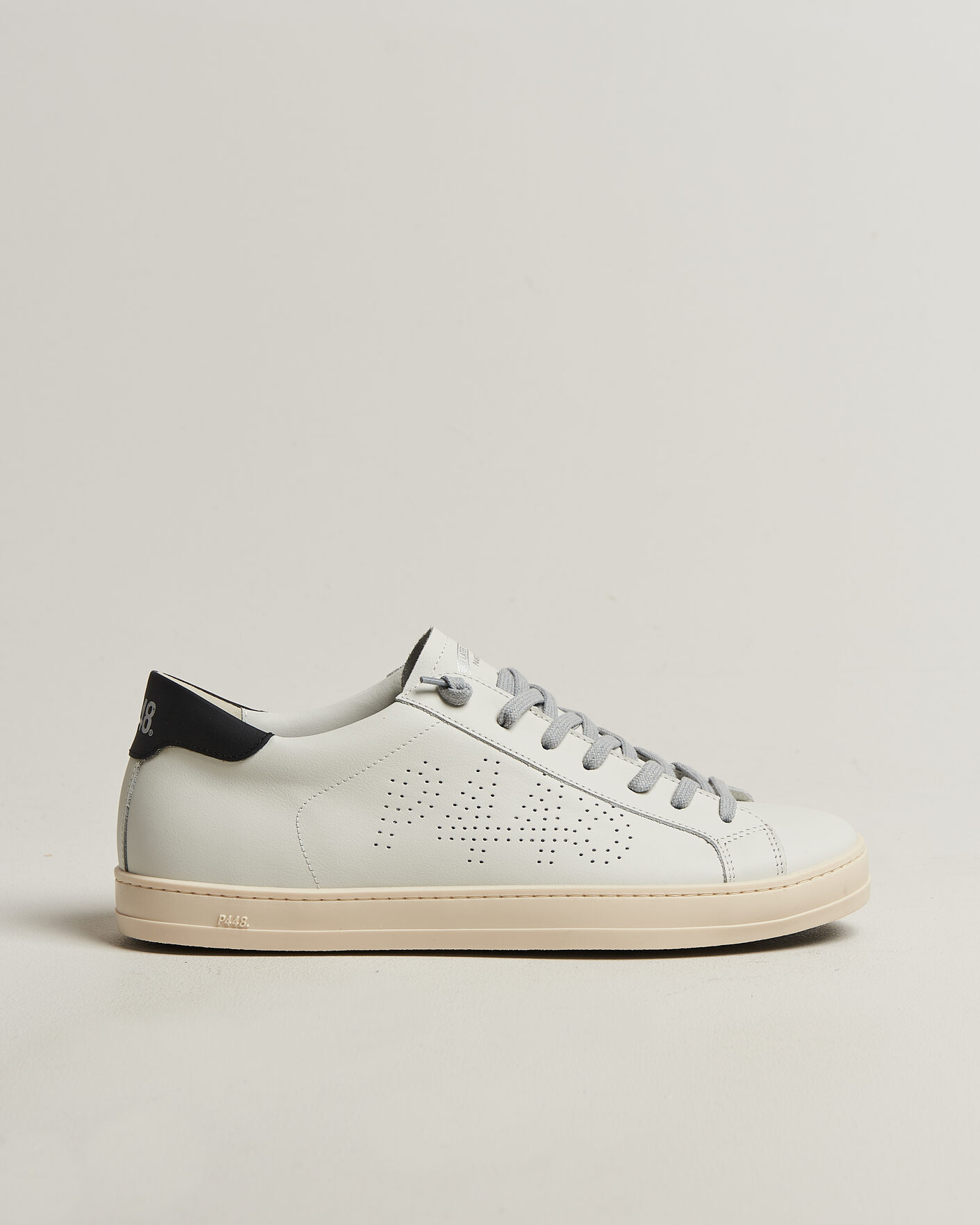 Hombres | Zapatillas | P448 | John Leather Sneaker White/Black