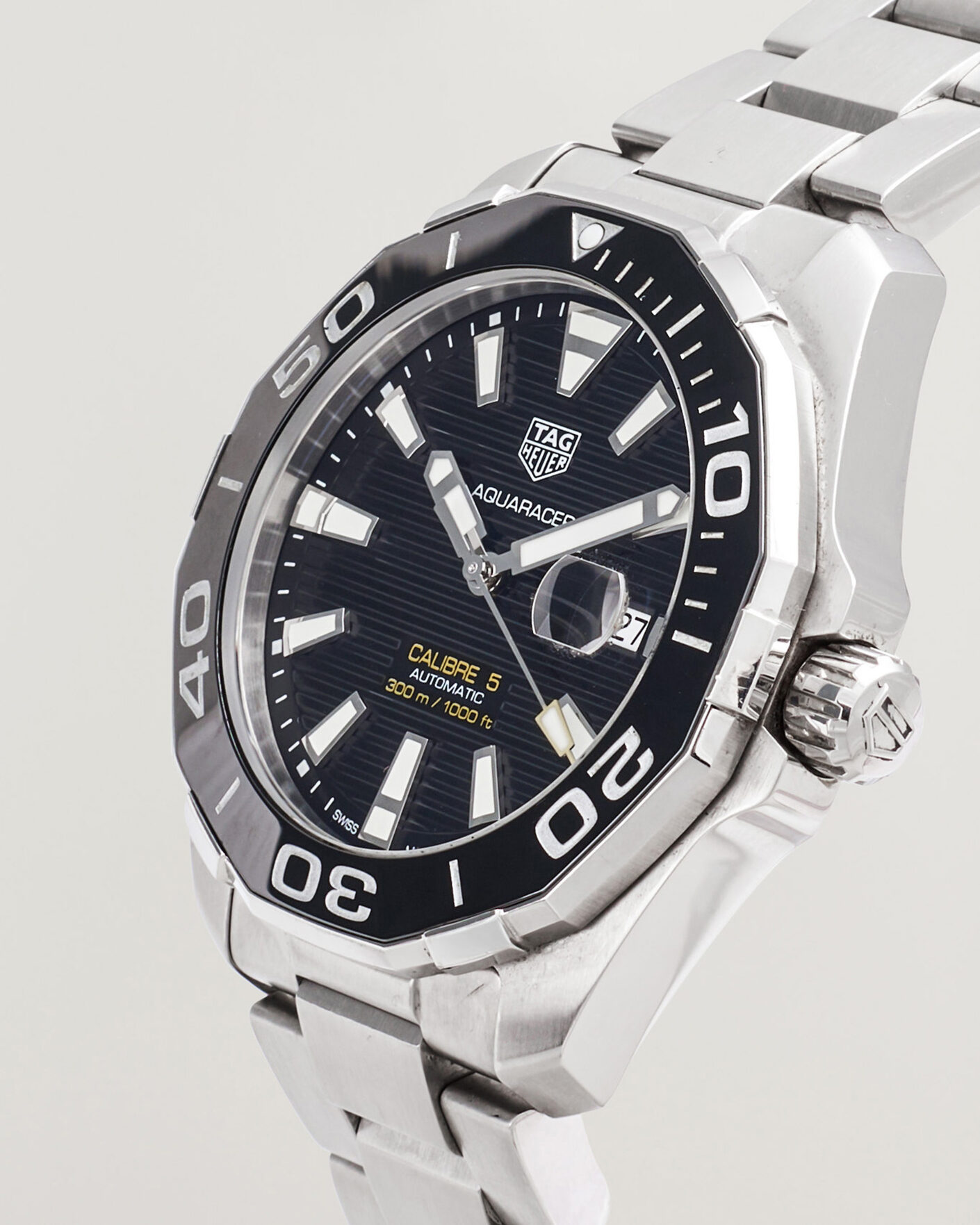 Hombres | Pre-Owned & Vintage Watches | Tag Heuer Pre-Owned | Aquaracer Caliber 5