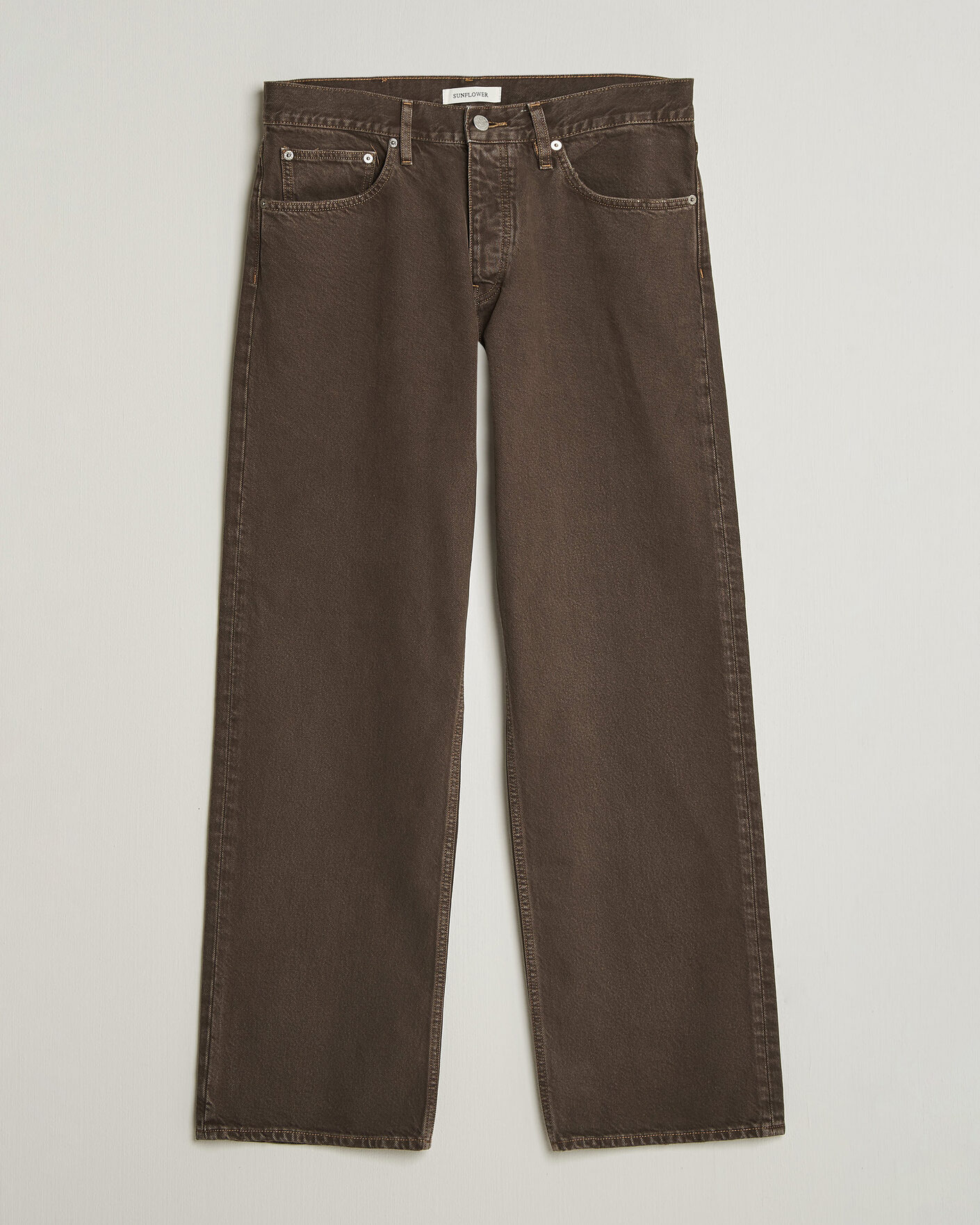 Hombres | Pantalones | Sunflower | Loose Jeans Vintage Brown