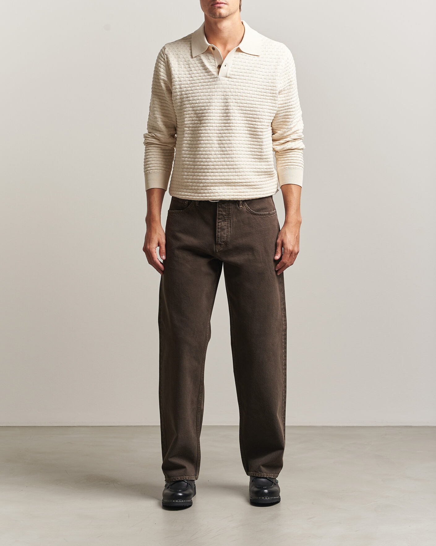 Hombres | Pantalones | Sunflower | Loose Jeans Vintage Brown