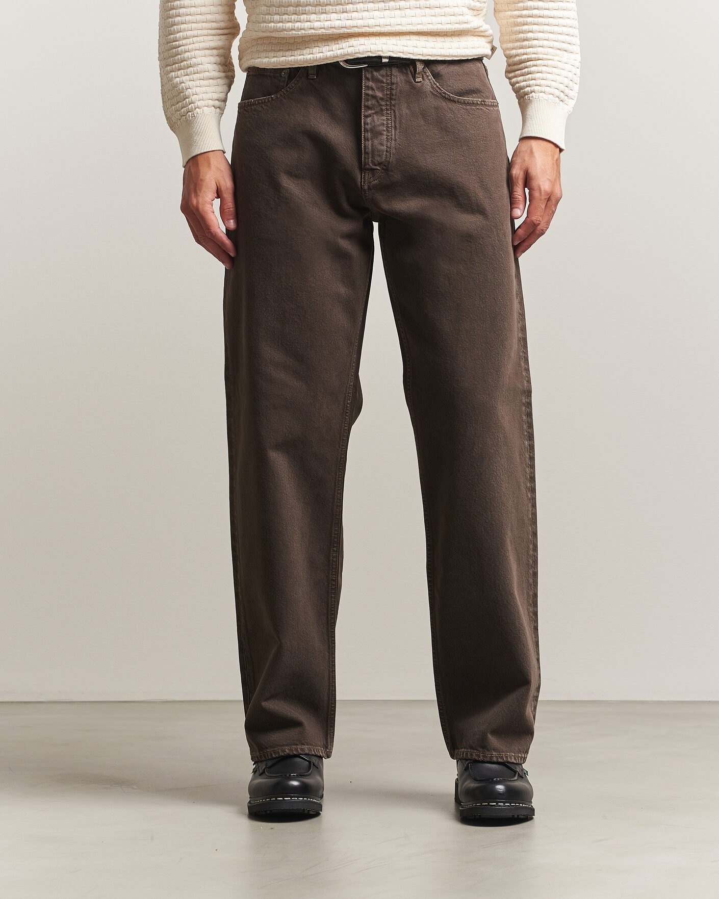 Hombres | Pantalones | Sunflower | Loose Jeans Vintage Brown