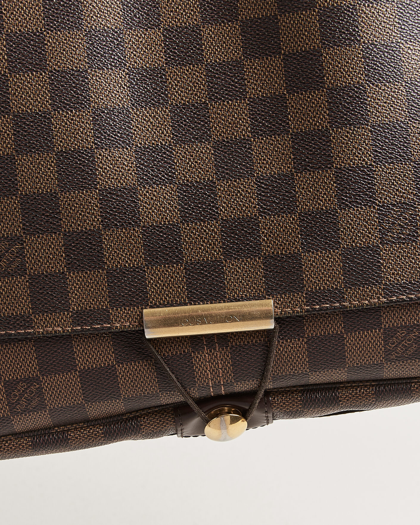 Hombres | Pre-Owned & Vintage Bags | Louis Vuitton Pre-Owned | Bastille Bag Damier Ebene