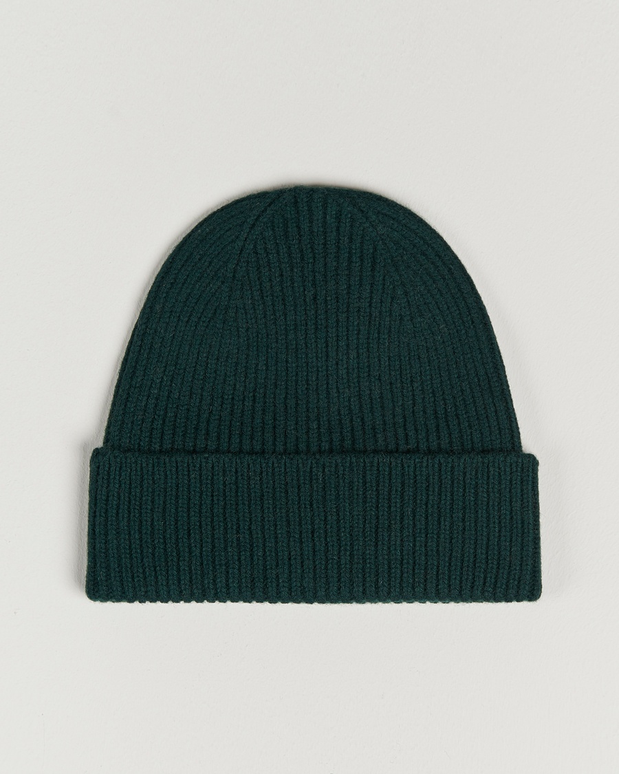 Colorful Standard Merino Wool Beanie Emerald Green – Verde