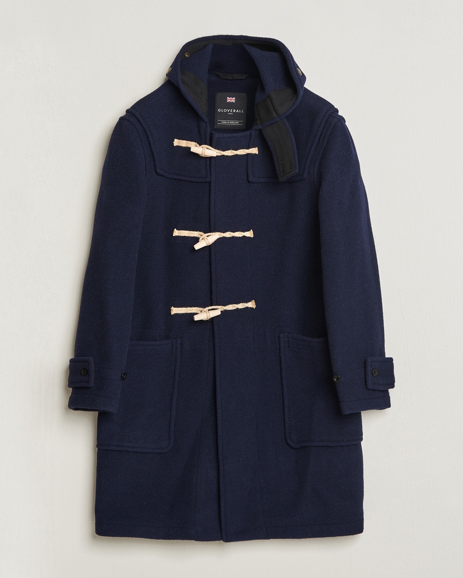 Gloverall 575 Monty Original Duffle Coat Navy – Azul