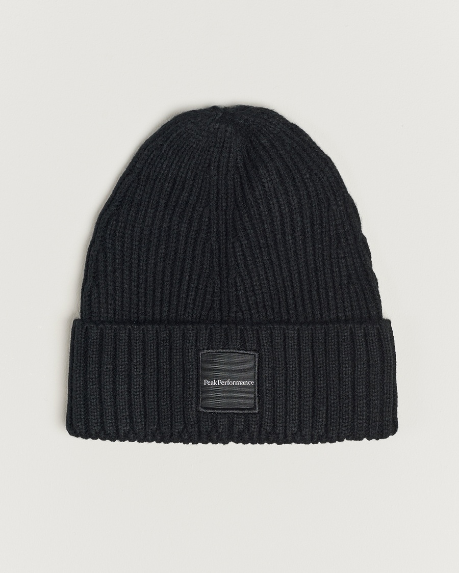 Peak Performance Cornice Hat Black – Negro