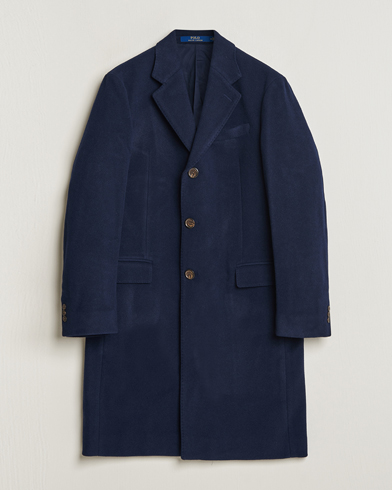  Paddock Wool Coat Navy