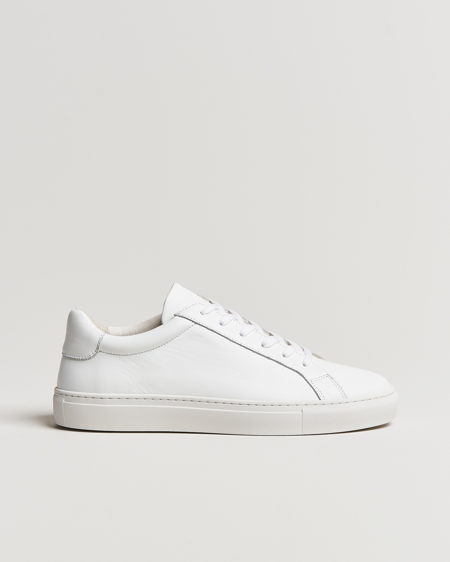 A Day's March Leather Marching Sneaker White – Blanco