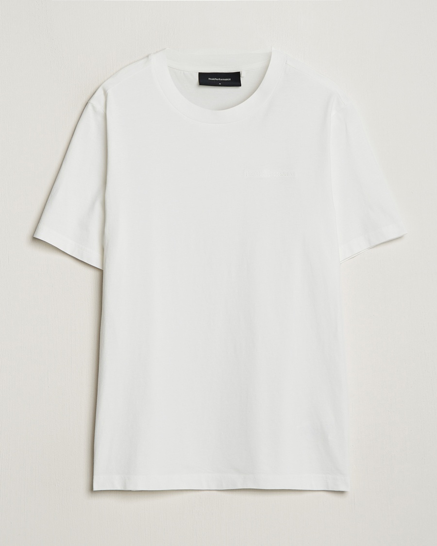 Peak Performance Original Crew Neck T-Shirt Off White – Blanco