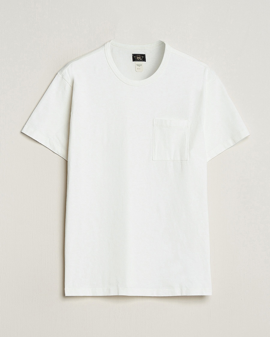 RRL 2-Packet Pocket Tee Warm White – Blanco