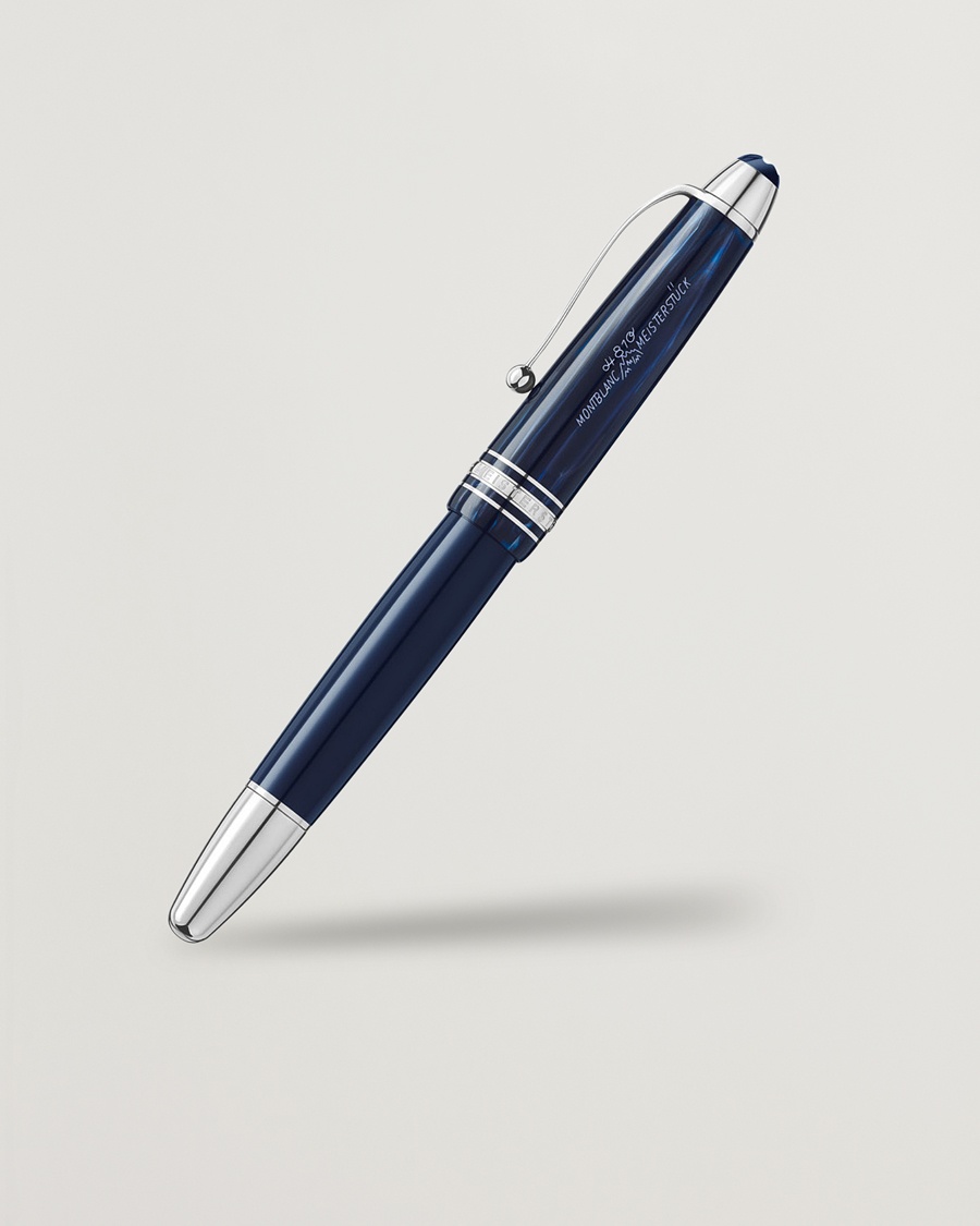 Montblanc Meisterstück Precious Resin FP LeGrand F Blue – Azul