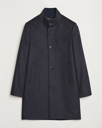  Jesse Melton Cashmere Coat Navy