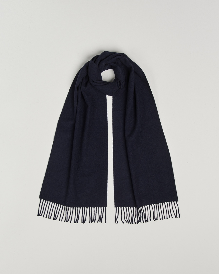 GANT Wool Scarf Evening Blue – Azul