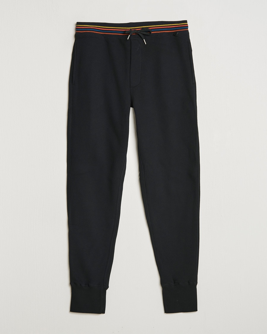 Paul Smith Artist Rib Sweatpants Black – Negro