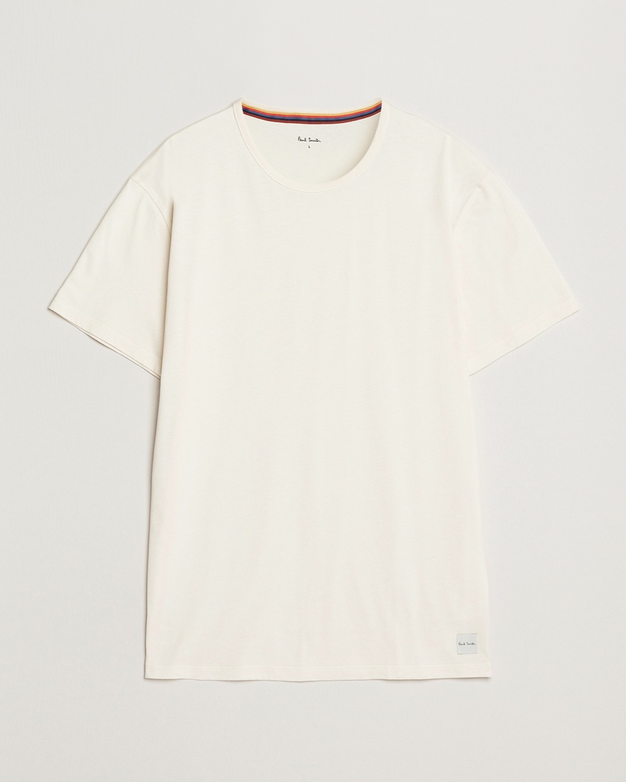 Paul Smith Artist Rib Crew Neck T-Shirt White – Blanco
