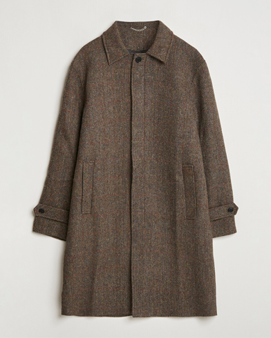  Tweed Coat Brown