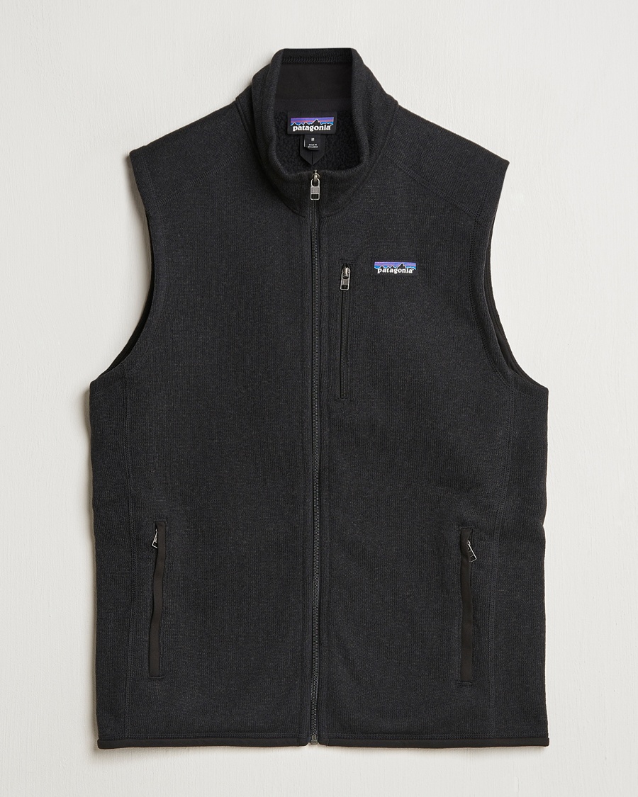 Patagonia Better Sweater Vest Black – Negro