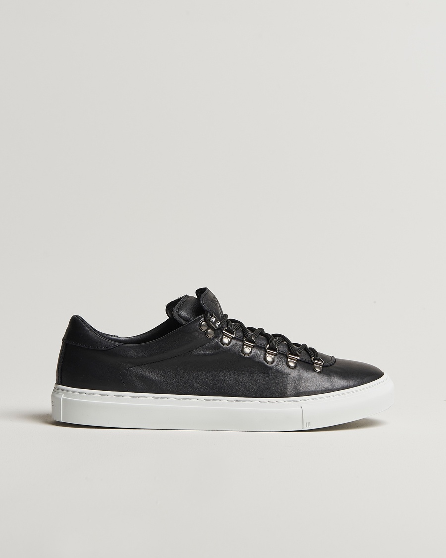 Diemme Marostica Low Sneaker Black Nappa – Negro