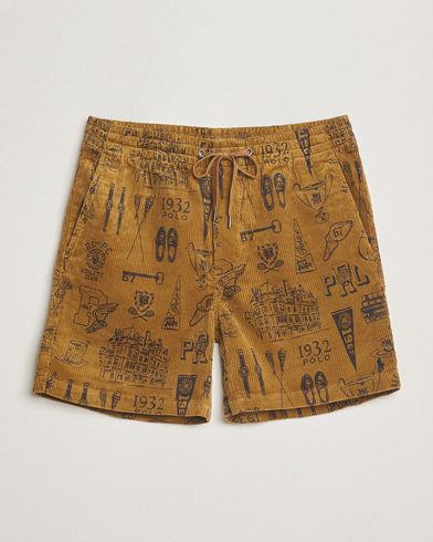 Polo Ralph Lauren Prepster Corduroy Shorts Golden Brown Preppy Diary – Marrón