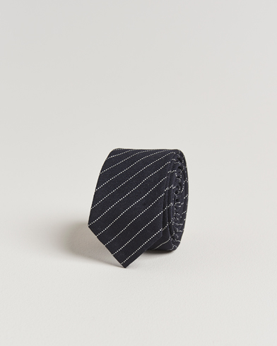 Thom Browne Pinstripe Wool Tie Navy – Azul